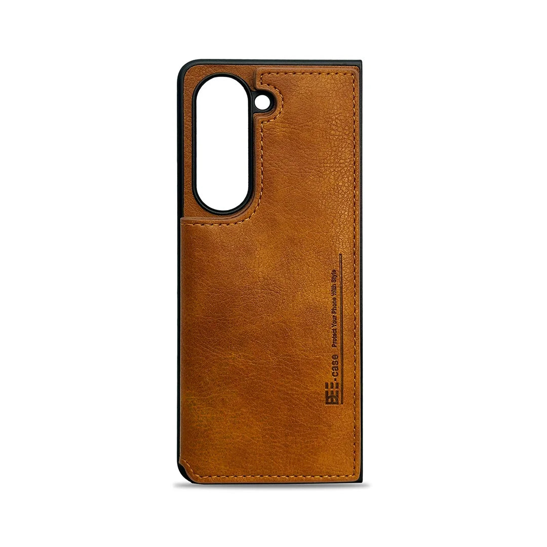 samsung-zfold4-slim-fit-leather-case-brown-back
